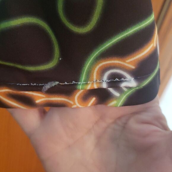 Very Cool Teenage Mutant Ninja Turtles Flourescent Graphics T-Shirt Sz L - Picture 3 of 5